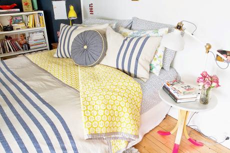 Antes y después de un dormitorio fresco y luminoso