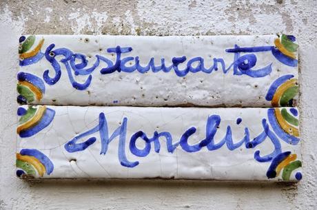 RESTAURANTE MONCLÚS, BY JAVIER JOAN, A LA BARCELONA D' ABANS, D' AVUI I DE SEMPRE...25-05-2015...!!!