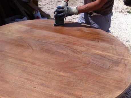 #BALBINAARIASBOUTIQUE: CAMBIO DE LOOK A UNA MESA DE LOS 80