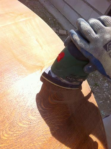 #BALBINAARIASBOUTIQUE: CAMBIO DE LOOK A UNA MESA DE LOS 80