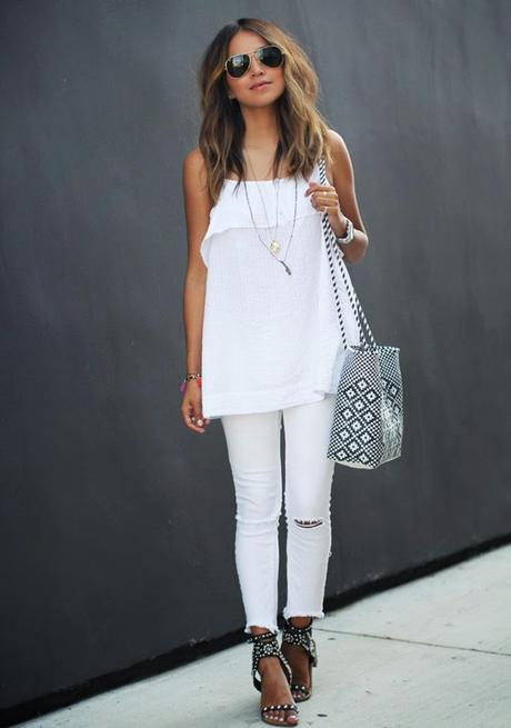 Ocho looks de streetstyle con blanco que seguro que te inspiran