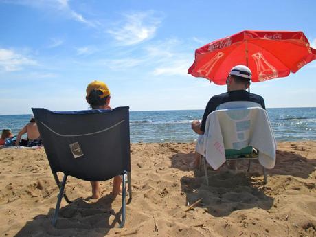 Primer día de playa