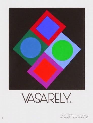 posters op art, vasarely