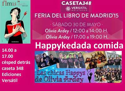 Sábado 30 de Mayo os espero en la Ferial del Libro de Madrid