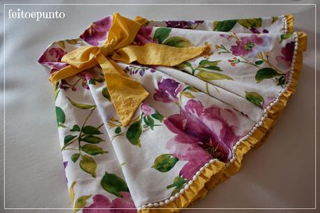 Un vestido muy floreado!