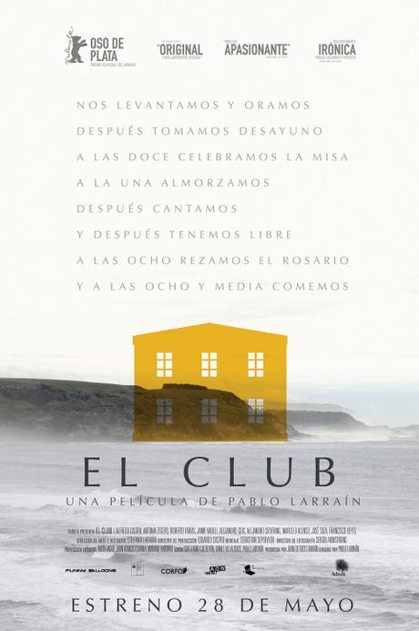 #PabloLarraín y #RobertoFarías conversarán sobre #ElClub en su estreno en la #CinetecaNacional‏