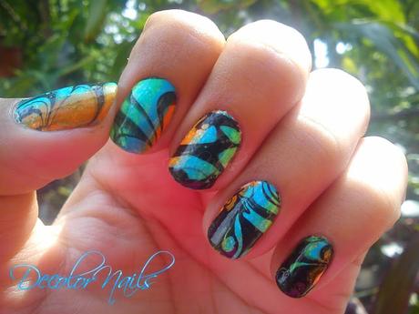 Reto Colores y Técnicas: Marmoleado/ Multicolor