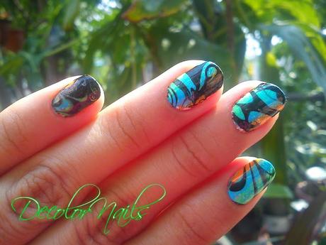 Reto Colores y Técnicas: Marmoleado/ Multicolor