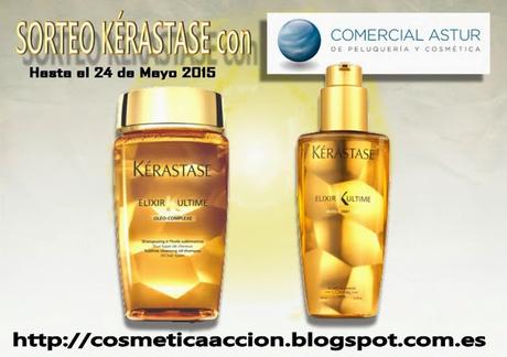 La Ganadora del Sorteo de un lote de productos de la línea “Elixir Ultime” de KÉRASTASE con COASPECO