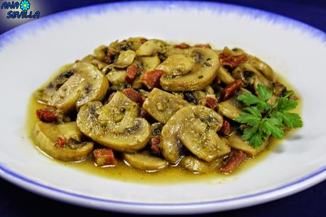 Champiñones al jamón olla GM