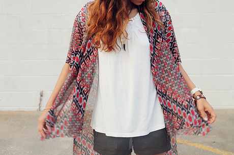 Outfit low cost: Kimono DIY