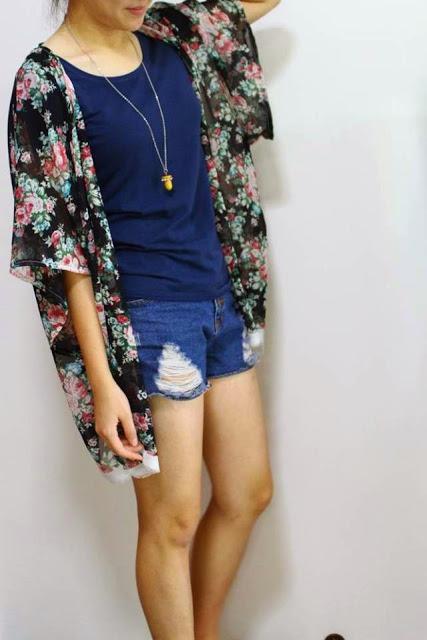 Outfit low cost: Kimono DIY