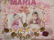 Scrapbooking Layout: "María"