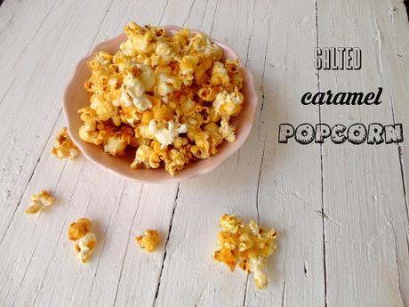 Salted Caramel Popcorn (palomitas con caramelo salado)