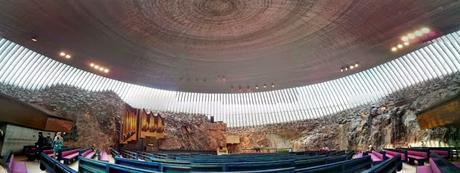 Iglesia de Temppeliaukio en Helsinki