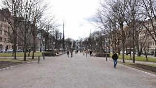 Parque de la Esplanada en Helsinki