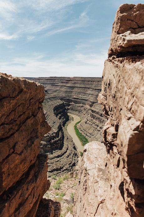 Gooseneck_State_Park-Glen_Canyon-Natural_Bridges-Utah-Chicwish-Off_The_Shoulders_Dress-Red-Converse-Collage_Vintage-Road_Trip-22