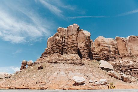 Gooseneck_State_Park-Glen_Canyon-Natural_Bridges-Utah-Chicwish-Off_The_Shoulders_Dress-Red-Converse-Collage_Vintage-Road_Trip-1