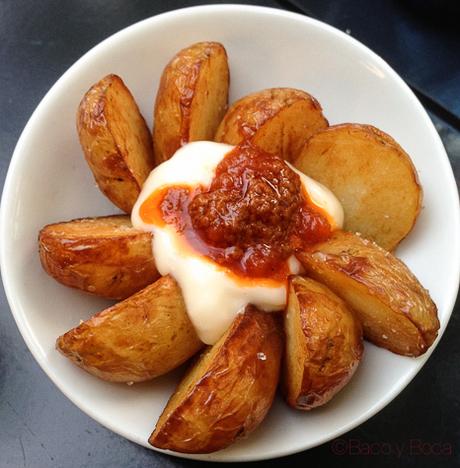 Patatas Bravas Hotel Alma Barcelona bacoyboca