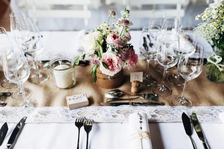 Table deco wedding