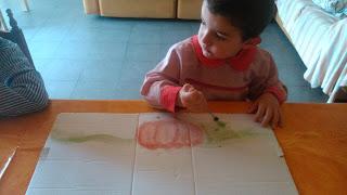 Pintando a mi familia ambientada en Peppa Pig