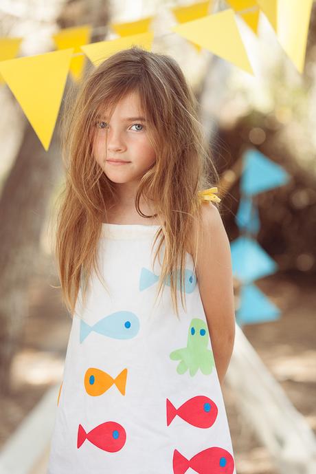 Colección moda infantil Lourdes para el verano 2015