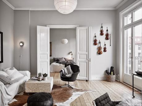En Göteborg: La preciosa casa de una amante de la música