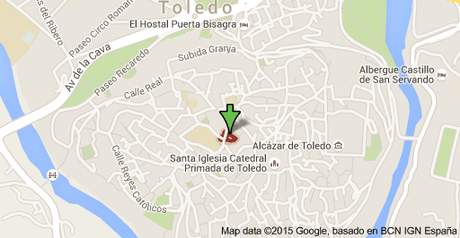 Map of Plaza Padre Juan de Mariana, 45002 Toledo