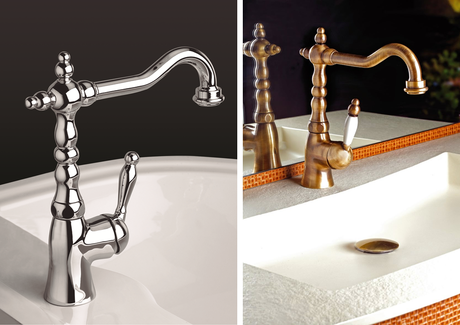 Un baño de estética moderna y vanguardista o clásica-retro. ¿Cual prefieres?