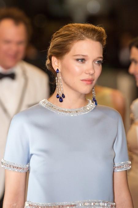 Lea Seydoux Vuelven los labios nude