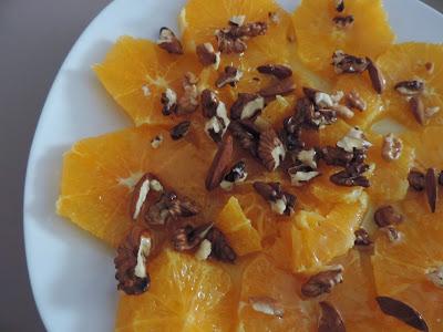 ENSALADA DE NARANJA Y NUECES