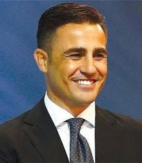 Fabio Cannavaro, entrenador del Guangzhou Evergrande, al que ya se le están achinando los ojos.