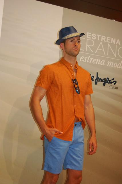 Desfile moda hombre primavera-verano El Corte Inglés de Gijón