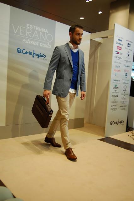 Desfile moda hombre primavera-verano El Corte Inglés de Gijón