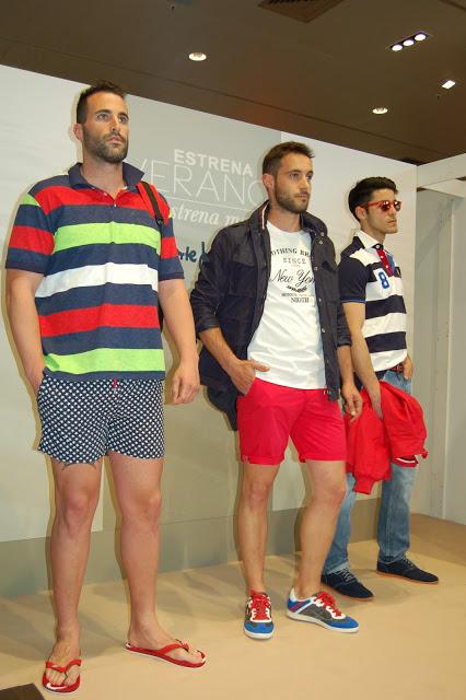 Desfile moda hombre primavera-verano El Corte Inglés de Gijón