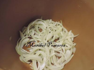 Ensalada de garbanzos con mejillones.