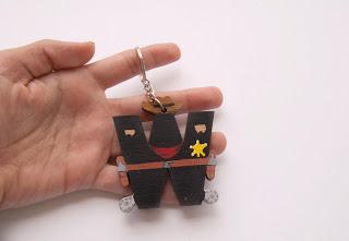 clauers abecedari/ Llaveros abecedario