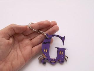 clauers abecedari/ Llaveros abecedario