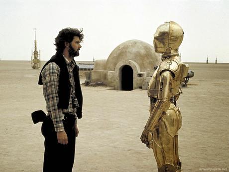 100 FOTOS RARAS DETRAS DE LAS CAMARAS EN LA FILMACION DE “STAR WARS”1977