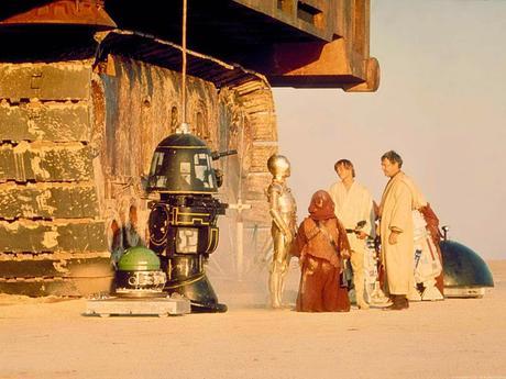 100 FOTOS RARAS DETRAS DE LAS CAMARAS EN LA FILMACION DE “STAR WARS”1977