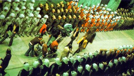 100 FOTOS RARAS DETRAS DE LAS CAMARAS EN LA FILMACION DE “STAR WARS”1977