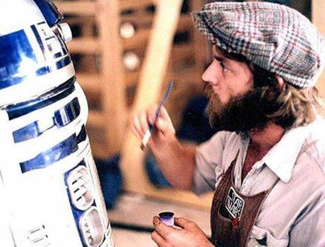 100 FOTOS RARAS DETRAS DE LAS CAMARAS EN LA FILMACION DE “STAR WARS”1977