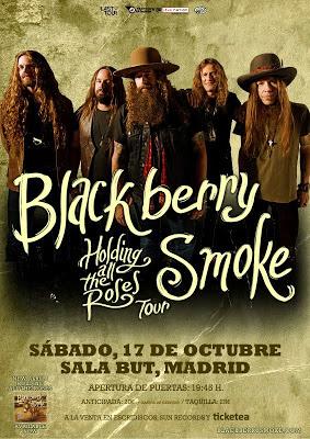 Blackberry Smoke en octubre en Madrid y Barcelona