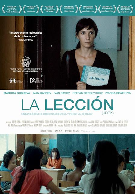 “LA LECCIÓN”, dirigida por Kristina Grozeva y Petar Valchanov-Estreno 29 de Mayo