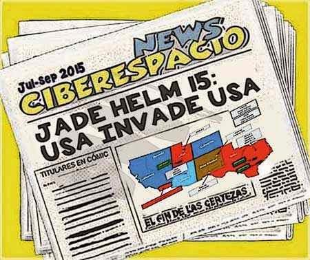 front page cómic titular sobre Jade Helm 15 ejercicios militares USA