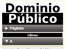 Biblioteca de libros de Dominio Publico Biblioteca de libros de Dominio Publico
