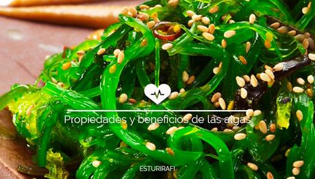 Ensalada de algas verdes con sésamo