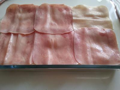 PASTEL DE SANWICH DE JAMÓN Y QUESO