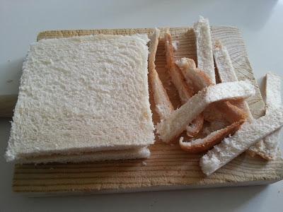 PASTEL DE SANWICH DE JAMÓN Y QUESO