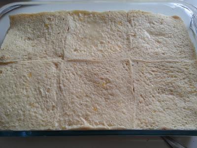 PASTEL DE SANWICH DE JAMÓN Y QUESO